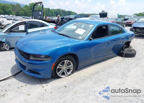 2022 Dodge Charger Sxt Rwd из США, поврежденный, VIN 2C3CDXBG7NH264098